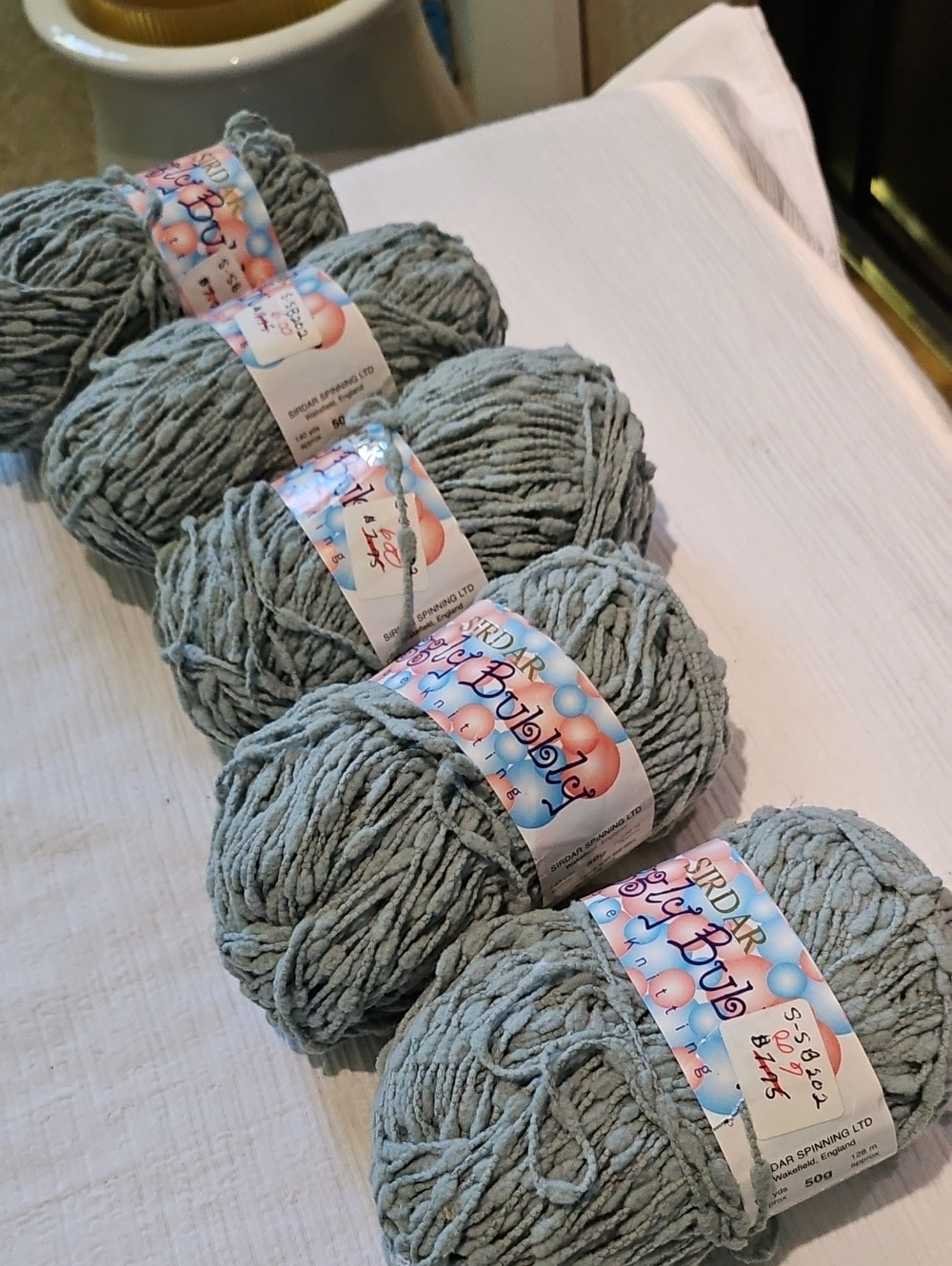 Sirdar Snuggly Bubbly - 5 Bundles Nwt